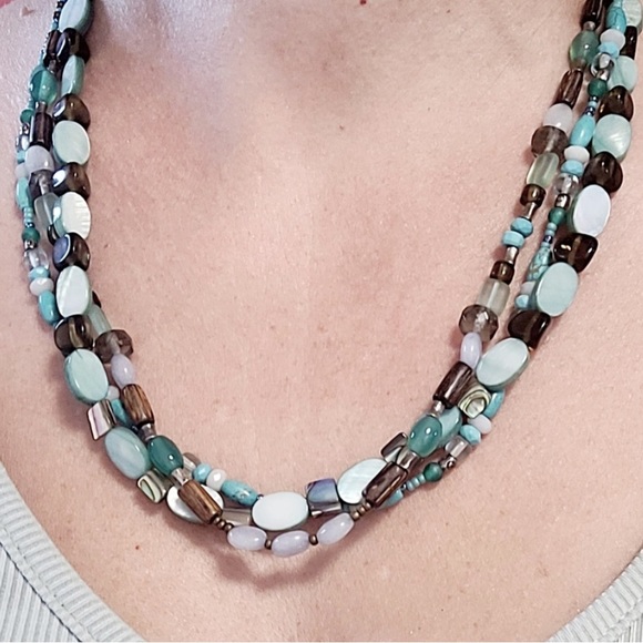 Silpada Aquamarine Necklace - Picture 2 of 7